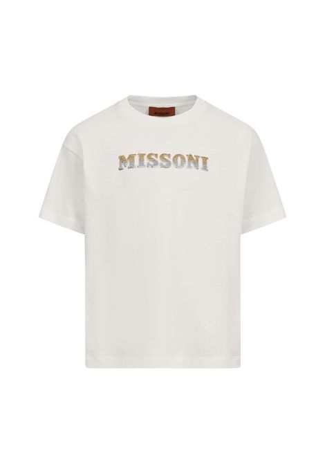T-shirt con pailletes MISSONI KIDS | MZ8A91 Z3672102